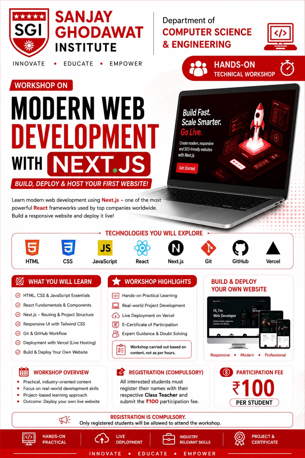 Workshop on Modern Web Development with Next.js.
